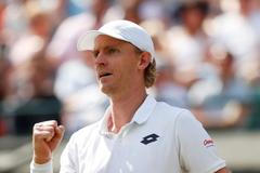Jihoafrický tenista Kevin Anderson na Wimbledonu 2018