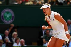 Angelique Kerberová v semifinále Wimbledonu 2018