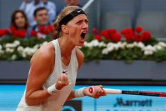 Petra Kvitová ve finále turnaje v Madridu 2018