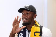 Usain Bolt v Austrálii