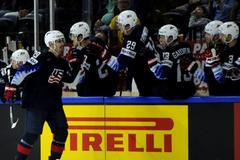 MS 2018USA-Kanada o bronz: Chris Kreider slaví vedoucí gól USA v zápase o bronz