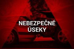 Nebezpečné úseky silnic - poutací obrázek grafiky