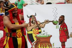 Fanynky a fanoušci Belgie na MS 2018