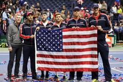 Davis Cup 2018, čtvrtfinále USA - Belgie