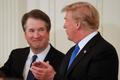 Brett Kavanaugh a Donald Trump