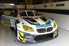 BMW M6 GT3 týmu Šenkýř Motorsport v boxech ve Spa-Francorchamps