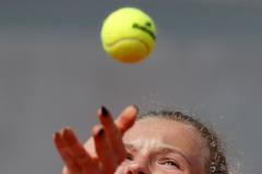 Kateřina Siniaková v prvním kole French Open 2018