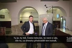 Tomio Okamura nazývá reportéra ksindlem
