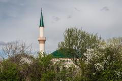 Mešita ve Vídni, Rakousko.