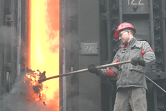 Největší evropská koksovna na frontové linii. Mohla by vyletět do vzduchu