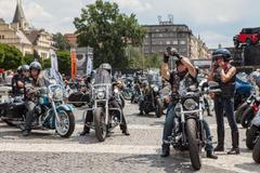 Oslava 115. výročí Harley-Davidson v Praze