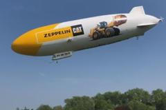 Největší komerční vzducholoď světa přistála v Praze