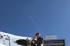 Ester Ledecká po svém vítězství v Les Menuires