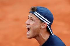 Diego Schwartzman ve čtvrtfinále French Open 2018