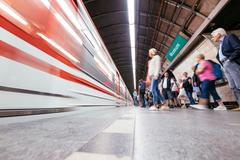 ilustrační fotografie, metro, MHD, doprava, město, Praha 2017