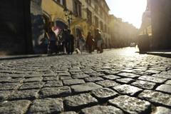 Praha - dlažba