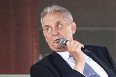 Prezident Miloš Zeman na návštěvě Ústeckého kraje, 19.6.2018