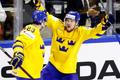 MS 2018, Švédsko-Lotyšsko: Viktor Arvidsson slaví švédský gól
