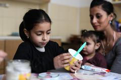 Potravinová banka Ústí nad Labem - rozdávání pomoci z Makro a Globus v Klokánku a Azylovém domě pro matky s dětmi