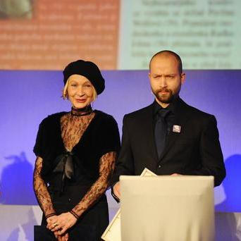 Daniela Kolářová se synem Šimonem Ornestem