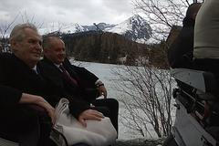 Zeman zahájil oficiální část návštěvy Slovenska
