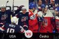 cover k hokejové grafice ČR - USA