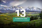13 zajímavých tras