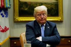 Donald Trump srpen 2018