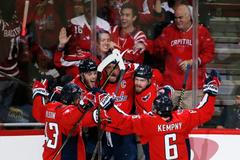 Třetí finále NHL 2018: Radost Ovečkina a spoluhráčů z Washingtonu