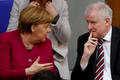 Angela Merkelová a Horst Seehofer