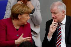 Angela Merkelová a Horst Seehofer