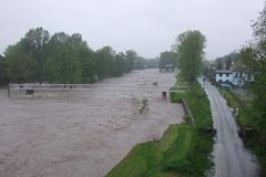 Povodně - Frýdek-Místek - 2010