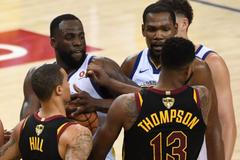 NBA, Golden State - Cleveland: Draymond Green (23) - Tristan Thompson (13)
