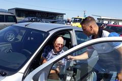 Senioři na kurzu bezpečné jízdy