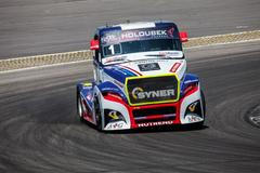 Adam Lacko v závodě ME tahačů na Nürburgringu