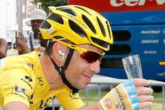 Vincenzo Nibali na poslední etapě Tour de France 2014