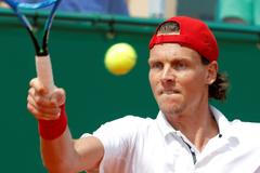 Tomáš Berdych na turnaji v Monte Carlu