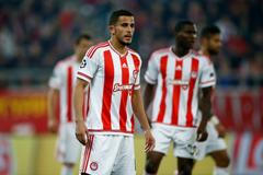 LM, Olympiakos -Arsenal: smutný Omar Elabdellaoui z Olympiakosu