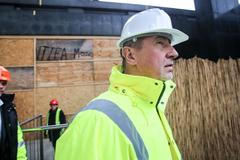 Premiér Andrej Babiš a ministr kultury Ilja Šmíd na inspekční prohlídce Národního muzea, Státní opery, Nové scény Národního divadla a Národní galerie