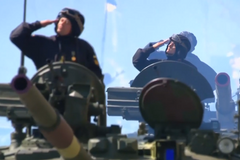 Ukrajina oslavuje Den nezávislosti. V Kyjevě se představila armáda s vojenskou technikou