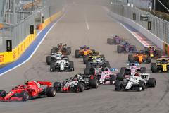F1 VC Ruska 2018: start