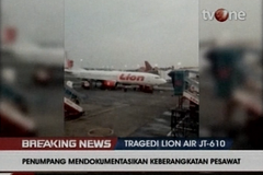 Záběry cestujícího před letem