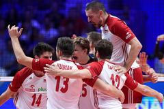 MS ve volejbale 2018, semifinále Polsko - USA: Radost Poláků