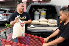 Fotogalerie / Havaj se připravuje na příchod hurikánu Lane / Srpen 2018 / Reuters / 9