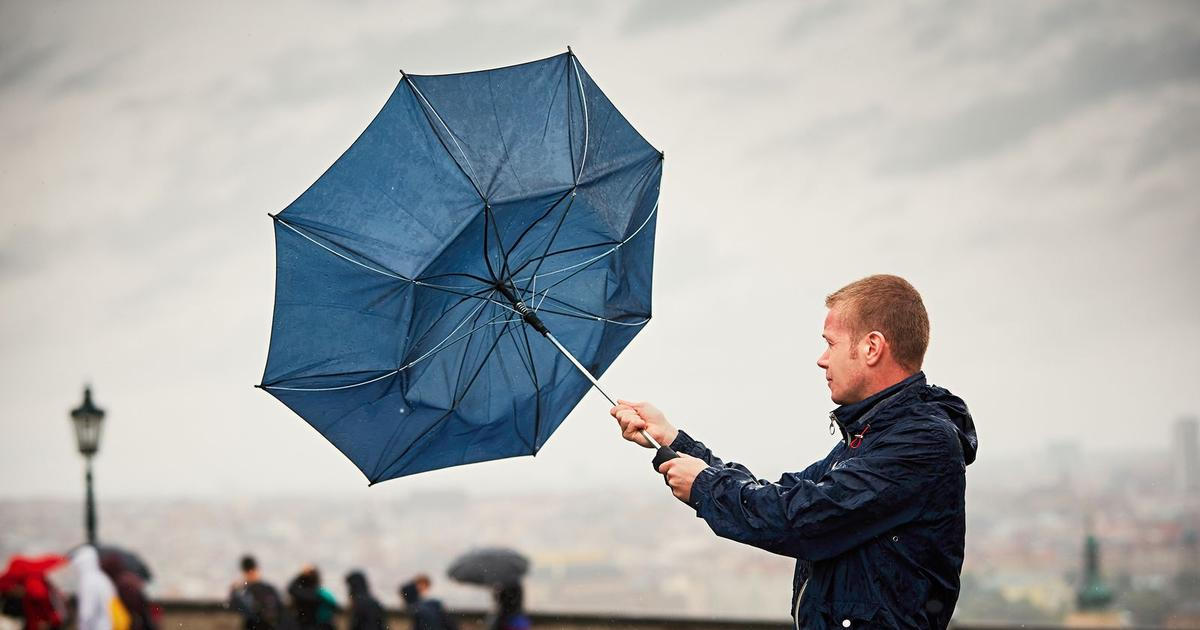 Ve východní polovině Česka dnes může mít vítr rychlost až 70 km/h