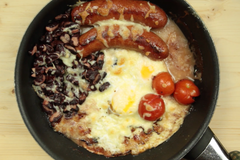 To sníš: Připravte si pravou anglickou snídani na jediné pánvi