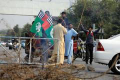 Protesty v Pákistánu