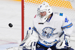 KHL 2018/19, Barys Astana: Český brankář Dominik Hrachovina