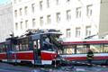 FOTO: Srážka tramvaje s trolejbusem