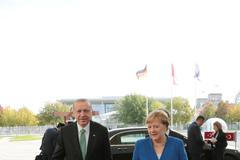 Erdogan a Merkelová